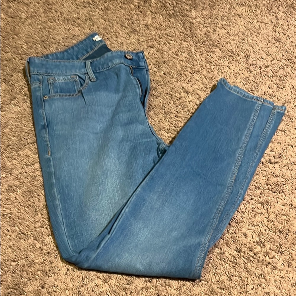 Women’s Skinny Blue Jeans Old Navy Size 8